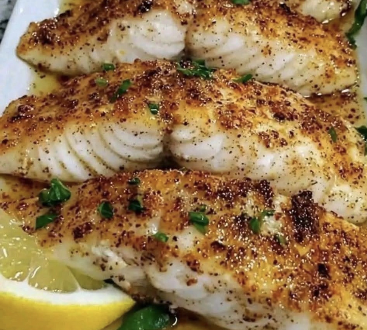 Lemon Butter Fish Fillet - DEESVIRAL