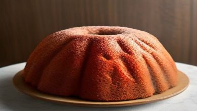 Apple cider doughnut Bundt cake with cinnamon-sugar coating