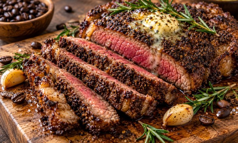 Coffee Rubbed Steak
