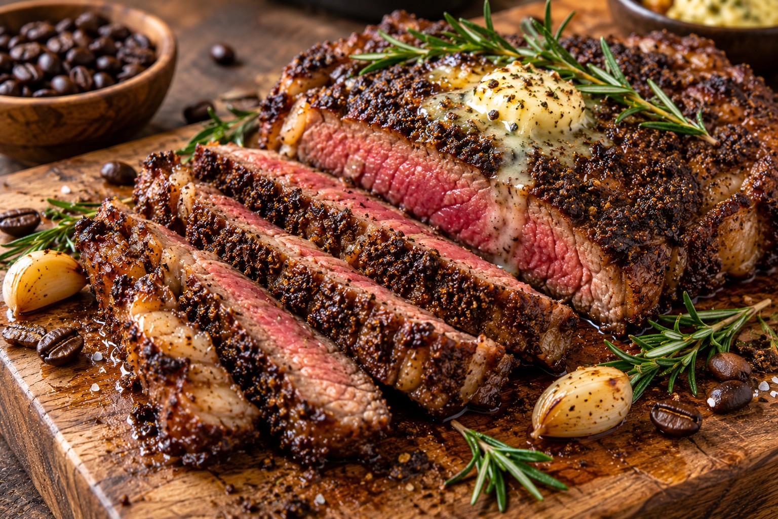 Coffee Rubbed Steak