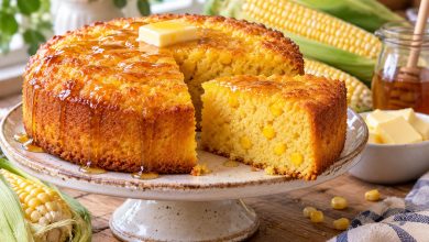 Fresh Sweet Corn Cake