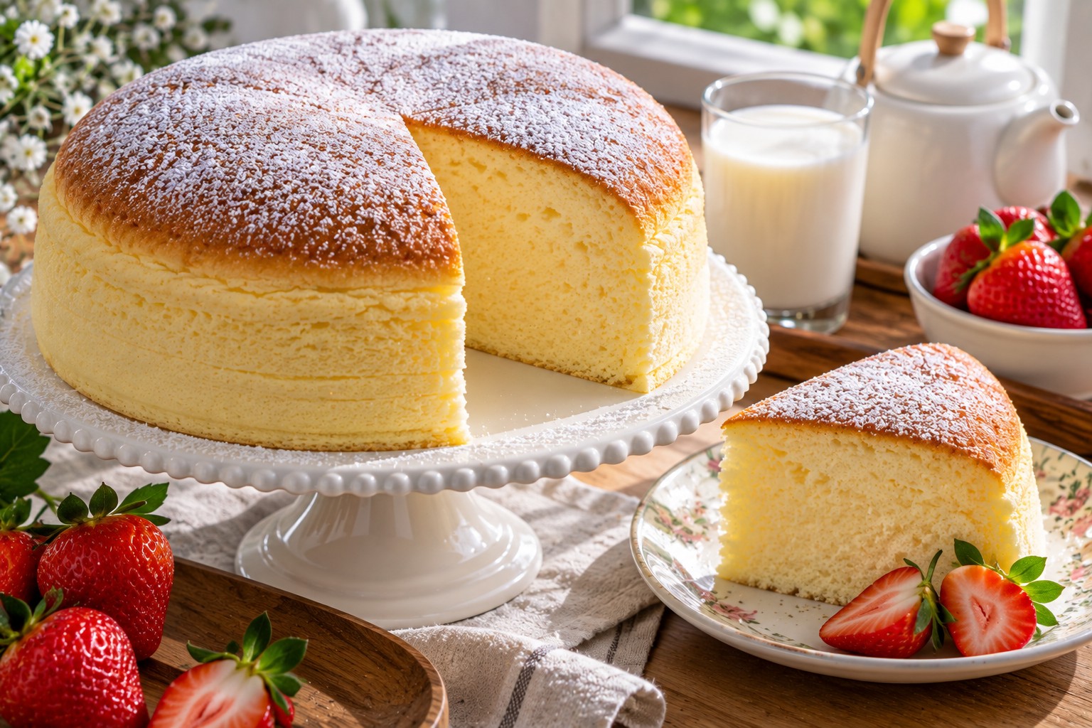 Japanese Milk Cake