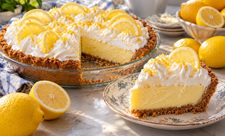 Old-Fashioned Lemon Icebox Pie