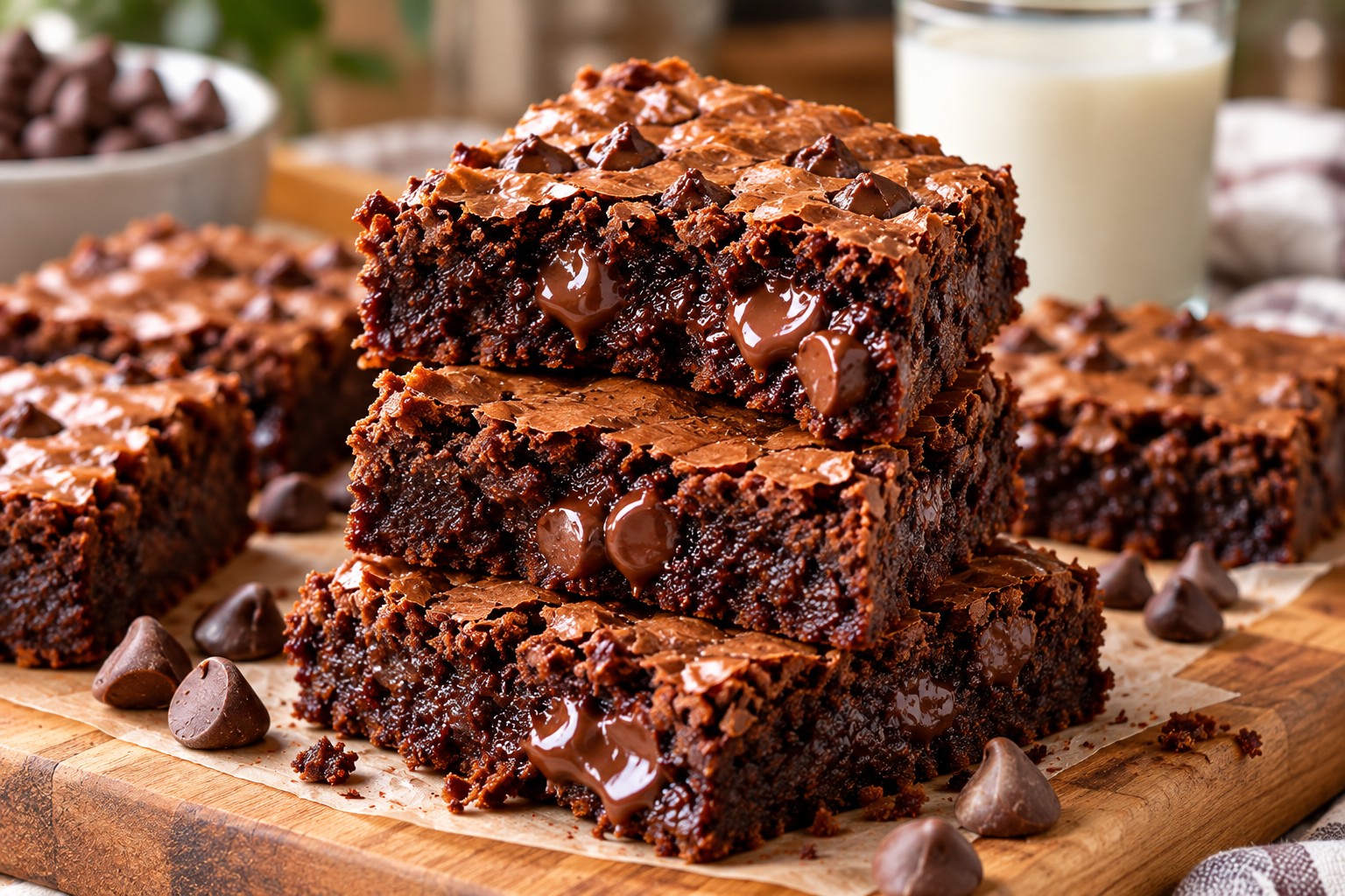 One-Bowl Fudgy Brownies