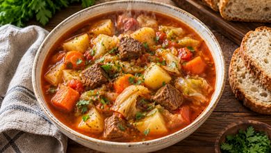 Tomato Beef Soup