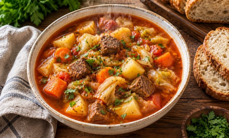 Tomato Beef Soup